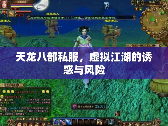 天龙八部私服，虚拟江湖的诱惑与风险