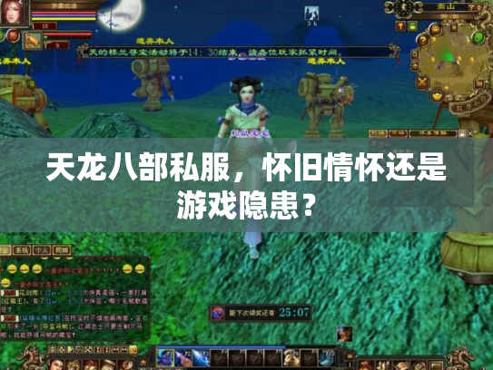 天龙八部私服，怀旧情怀还是游戏隐患？