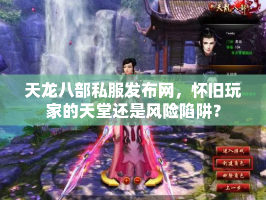 天龙八部私服发布网，怀旧玩家的天堂还是风险陷阱？