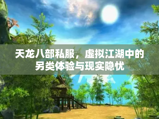 天龙八部私服，虚拟江湖中的另类体验与现实隐忧