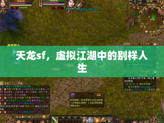 天龙sf，虚拟江湖中的别样人生