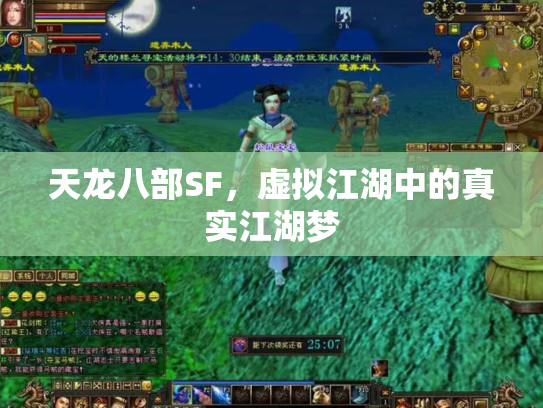 天龙八部SF，虚拟江湖中的真实江湖梦