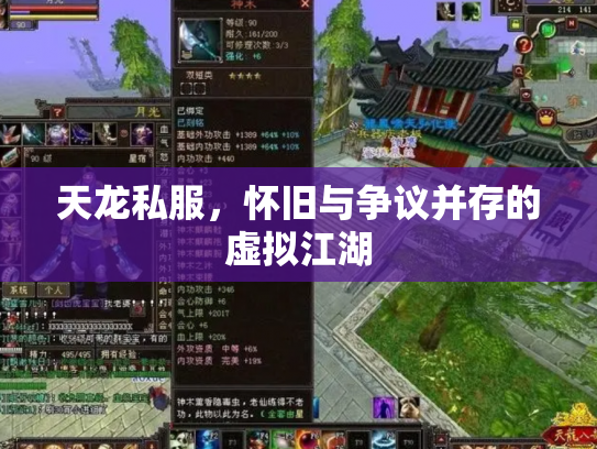 天龙私服，怀旧与争议并存的虚拟江湖