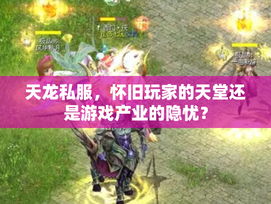 天龙私服，怀旧玩家的天堂还是游戏产业的隐忧？