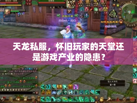 天龙私服，怀旧玩家的天堂还是游戏产业的隐患？