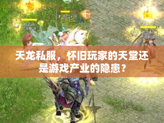 天龙私服，怀旧玩家的天堂还是游戏产业的隐患？
