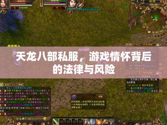 天龙八部私服，游戏情怀背后的法律与风险