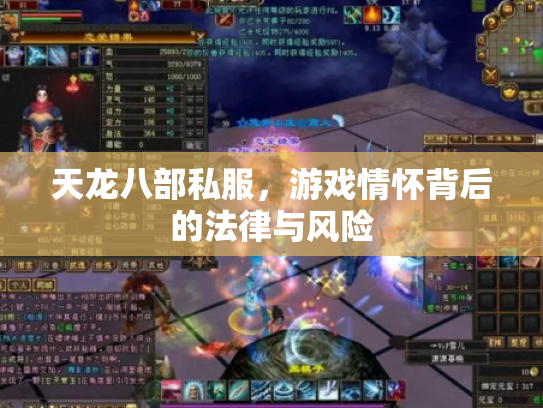 天龙八部私服，游戏情怀背后的法律与风险