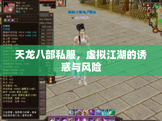 天龙八部私服，虚拟江湖的诱惑与风险