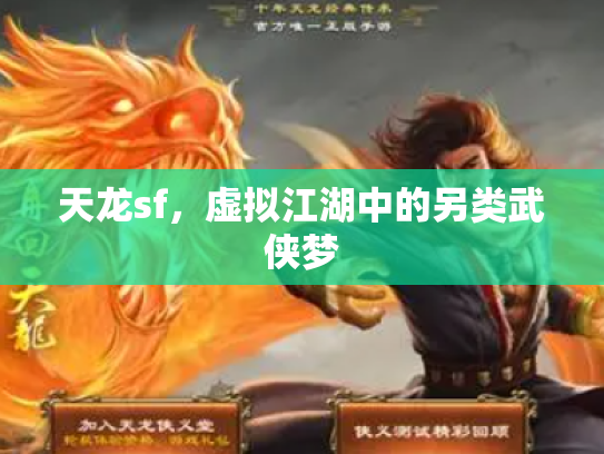 天龙sf，虚拟江湖中的另类武侠梦