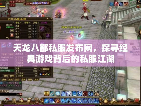 天龙八部私服发布网，探寻经典游戏背后的私服江湖