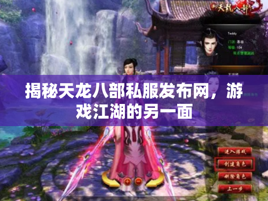 揭秘天龙八部私服发布网，游戏江湖的另一面