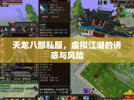 天龙八部私服，虚拟江湖的诱惑与风险