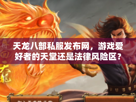 天龙八部私服发布网，游戏爱好者的天堂还是法律风险区？