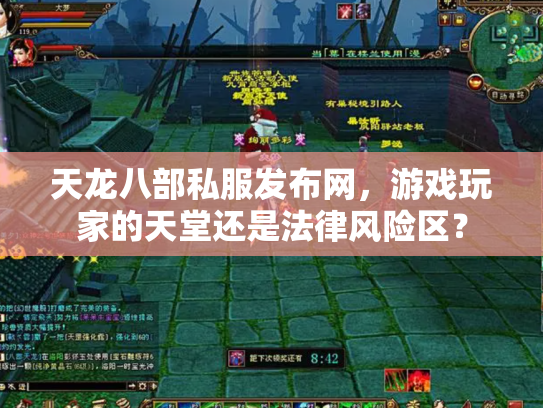 天龙八部私服发布网，游戏玩家的天堂还是法律风险区？