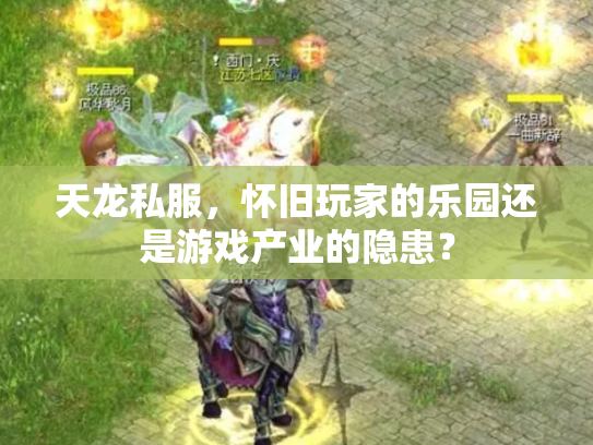 天龙私服，怀旧玩家的乐园还是游戏产业的隐患？