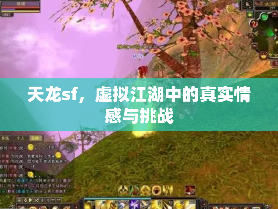 天龙sf，虚拟江湖中的真实情感与挑战