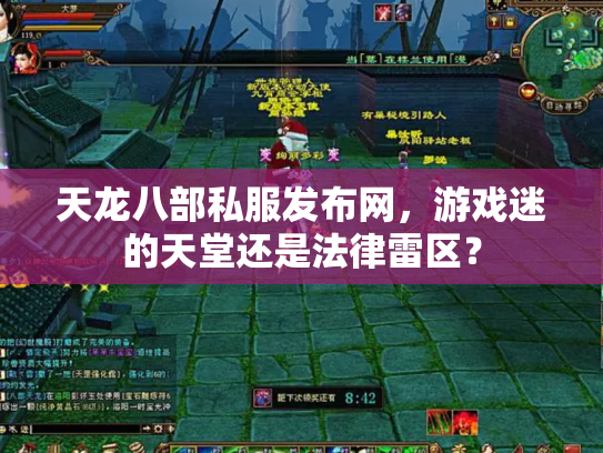 天龙八部私服发布网，游戏迷的天堂还是法律雷区？