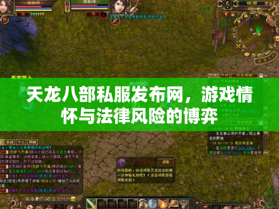 天龙八部私服发布网，游戏情怀与法律风险的博弈