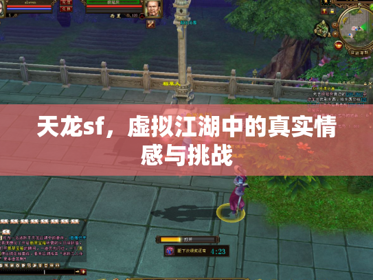 天龙sf，虚拟江湖中的真实情感与挑战