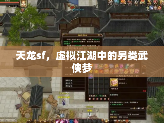 天龙sf，虚拟江湖中的另类武侠梦