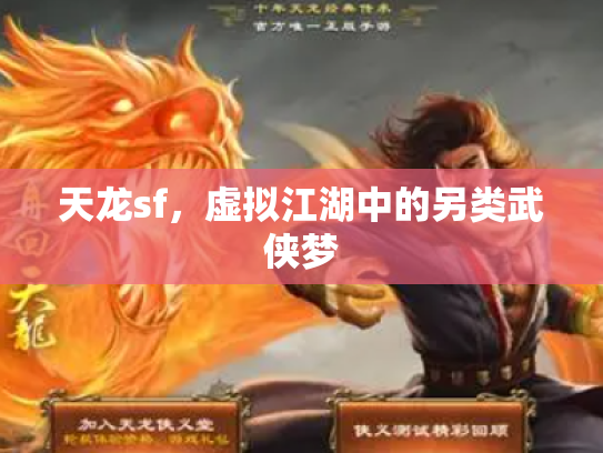 天龙sf，虚拟江湖中的另类武侠梦