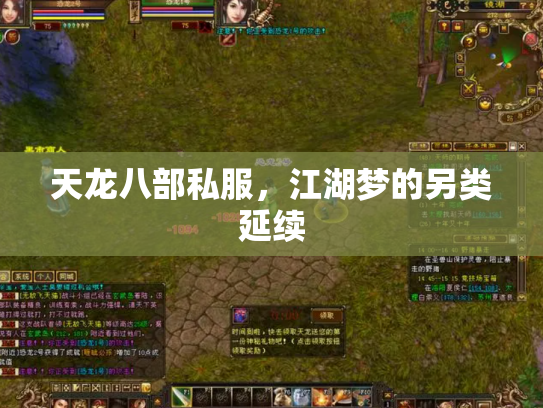 天龙八部私服，江湖梦的另类延续