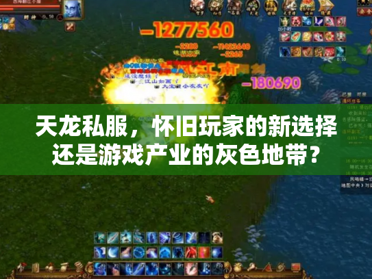 天龙私服，怀旧玩家的新选择还是游戏产业的灰色地带？