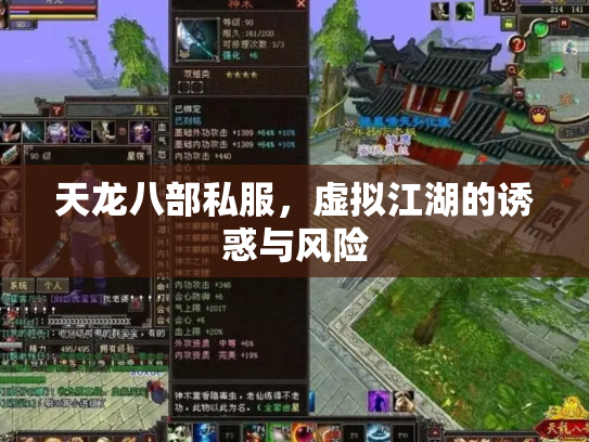 天龙八部私服，虚拟江湖的诱惑与风险