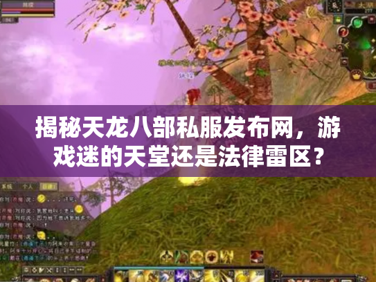 揭秘天龙八部私服发布网，游戏迷的天堂还是法律雷区？