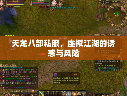 天龙八部私服，虚拟江湖的诱惑与风险