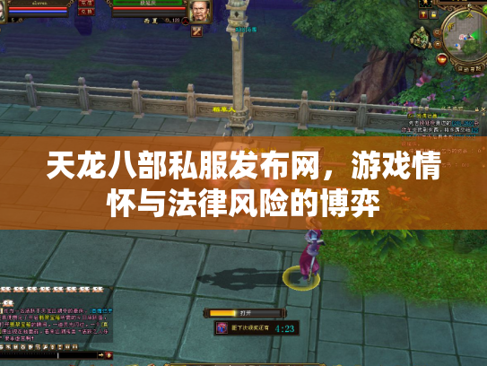 天龙八部私服发布网，游戏情怀与法律风险的博弈
