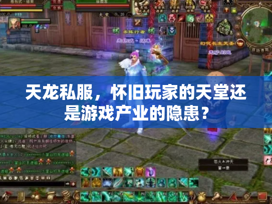 天龙私服，怀旧玩家的天堂还是游戏产业的隐患？