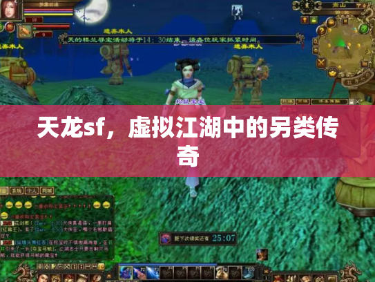 天龙sf，虚拟江湖中的另类传奇