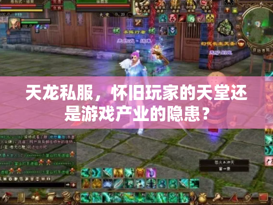 天龙私服，怀旧玩家的天堂还是游戏产业的隐患？