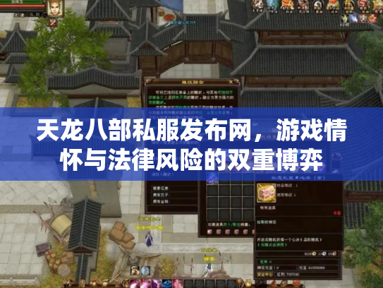 天龙八部私服发布网，游戏情怀与法律风险的双重博弈