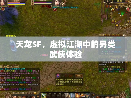 天龙SF，虚拟江湖中的另类武侠体验