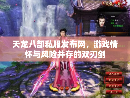 天龙八部私服发布网，游戏情怀与风险并存的双刃剑