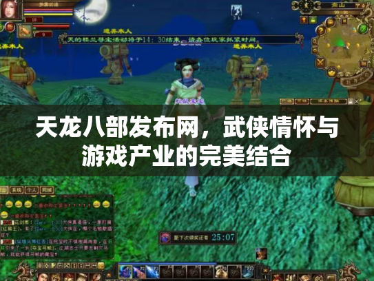 天龙八部发布网，武侠情怀与游戏产业的完美结合