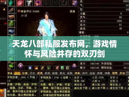 天龙八部私服发布网，游戏情怀与风险并存的双刃剑