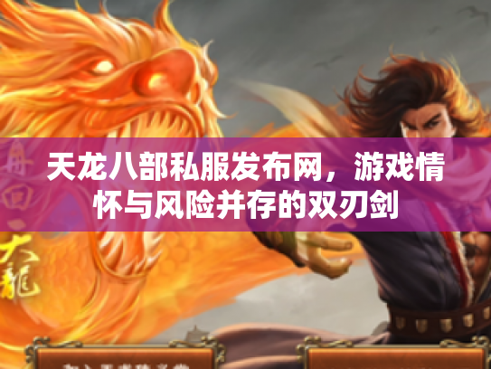 天龙八部私服发布网，游戏情怀与风险并存的双刃剑