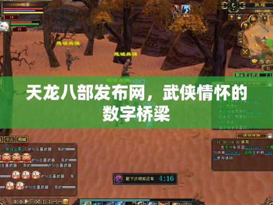 天龙八部发布网，武侠情怀的数字桥梁
