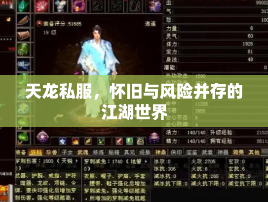 天龙私服，怀旧与风险并存的江湖世界