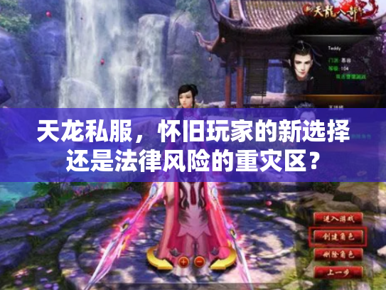 天龙私服，怀旧玩家的新选择还是法律风险的重灾区？