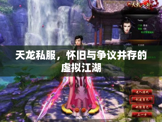 天龙私服，怀旧与争议并存的虚拟江湖