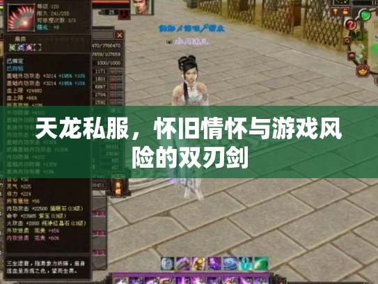 天龙私服，怀旧情怀与游戏风险的双刃剑