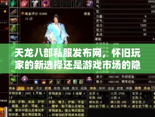 天龙八部私服发布网，怀旧玩家的新选择还是游戏市场的隐患？