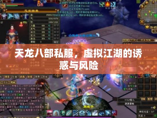 天龙八部私服，虚拟江湖的诱惑与风险