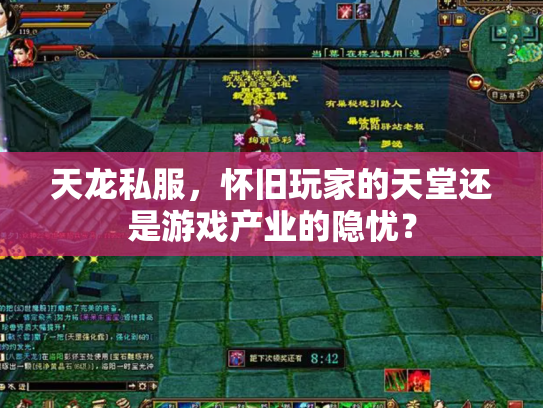 天龙私服，怀旧玩家的天堂还是游戏产业的隐忧？