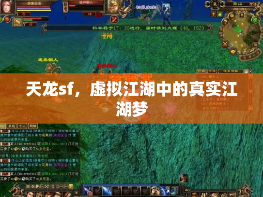 天龙sf，虚拟江湖中的真实江湖梦